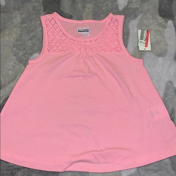 Girls pink tank top - Picture 2 of 2